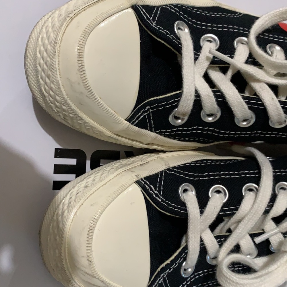Comme des garçons play converse black 7 women/5men